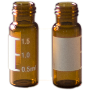 安特優(yōu)品-1.5mL短螺紋棕色帶書寫處樣品瓶-9-425 100/pk-AT-9210-A