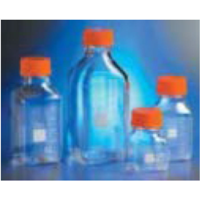 储液瓶， 250mL Square PET Storage Bottles with 45mm Caps ,12/pk，2pk/CS.灭菌|250ml|Corning/康宁