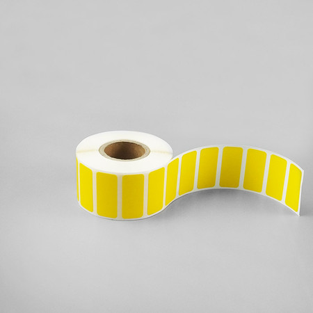 黄色标签 25×40mm 高档型 防水防化防撕（适合油性笔墨：圆珠笔、记号笔书写） 可打印可书写|25×40mm|Titan/泰坦