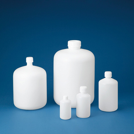 PE制标准规格瓶（圆柱形·白色） 窄口 3L【Nikko】|3L|AS-ONE/亚速旺